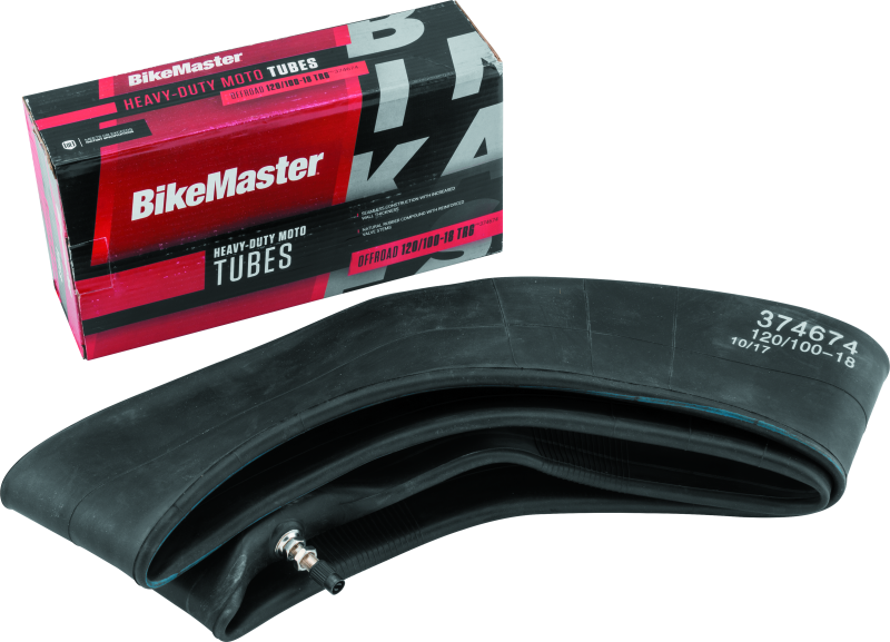 BikeMaster 2.25/2.50-18 TR6 Motorcycle Inner Tube - Replacement Tube For Various Bike Models