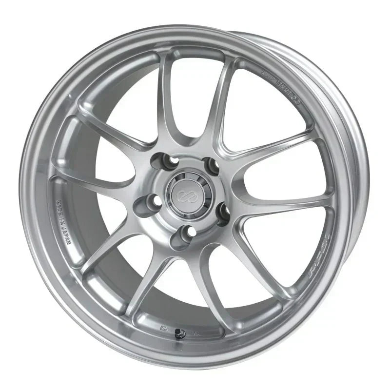 A photo of a 17-inch wheel against a white background.
