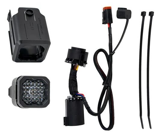 A photo of a dyode dynamics hitchmount led reverse kit for the 2025 toyota 4runner.
