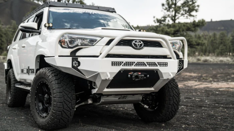 Toyota 4Runner headlight upgrade setup