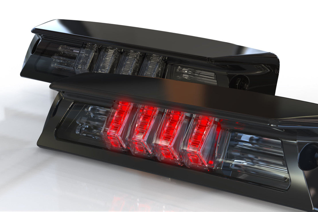 Morimoto X3B LED Third Brake Light with high-intensity red 3D optics on a Ford F-150. Shop the best prices and fast shipping at OffRoadUSA.