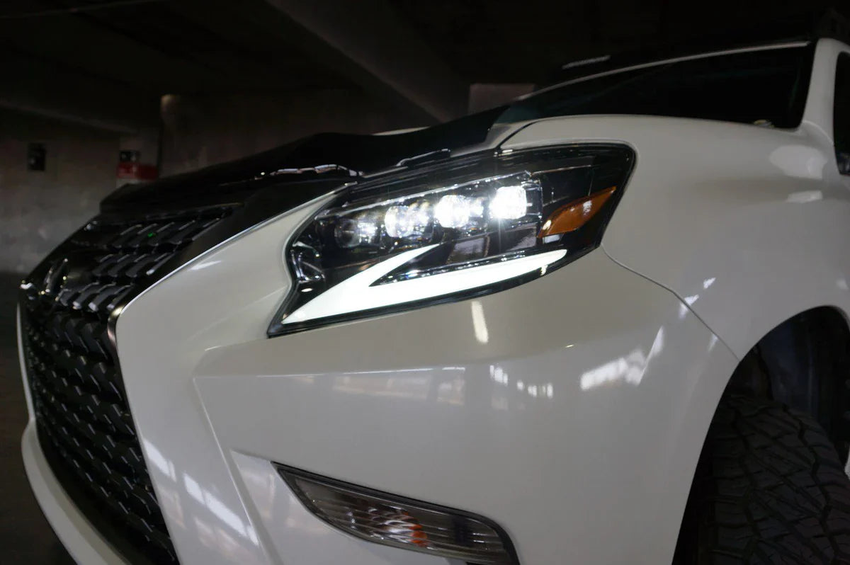 AlphaRex NOVA-Series LED headlights on a Lexus GX460. Shop the best prices and fast shipping on Lexus lighting at OffRoadUSA.