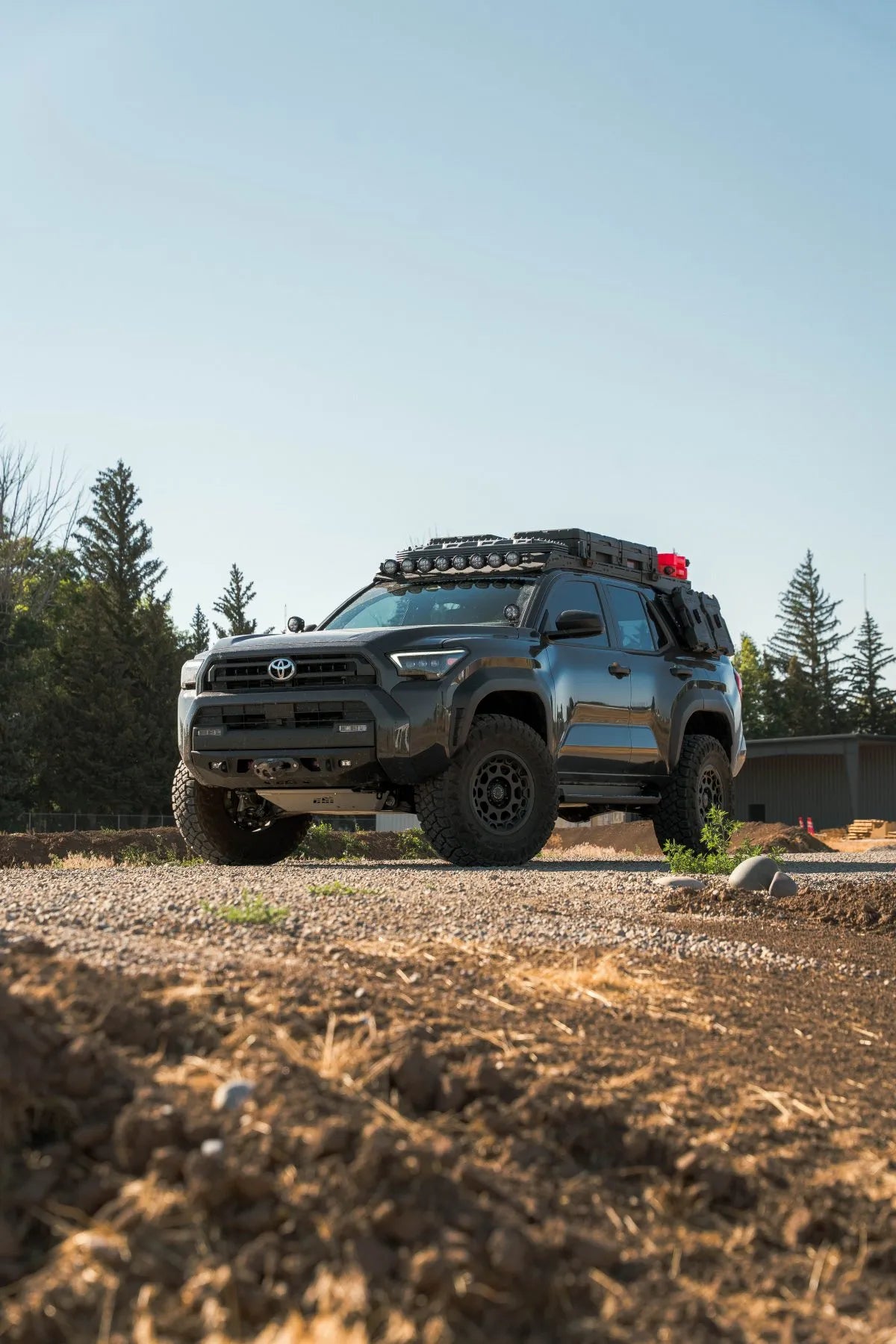 2025 Toyota 4Runner 6th Gen suspension lift kit installation.