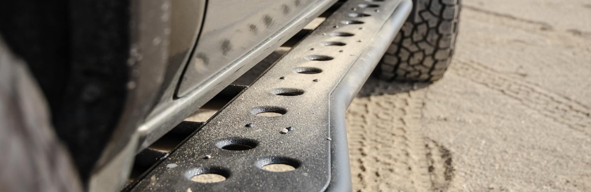 CBI steel rock sliders for off-road trucks