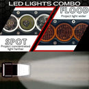 ExtremeLED 38" X6 Amber/White 210W Combo Beam LED Light Bar & Harness Kit