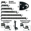 Extreme LED Extreme Series Dual Row Combo Beam LED Light Bars