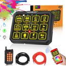 AC Series AC-1200 RGB Switch Panel with APP&Remote Control, Toggle/ Momentary/ Pulsed Mode Supported(One-Sided Outlet)