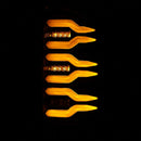 AlphaRex 02-06 Dodge Ram 1500/03-06 Dodge Ram 2500/3500 Truck LUXX-Series LED Tail Lights Alpha-Black