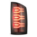 AlphaRex 02-06 Dodge Ram 1500/03-06 Dodge Ram 2500/3500 Truck LUXX-Series LED Tail Lights Black
