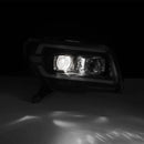 AlphaRex 03-09 Toyota 4Runner LUXX-Series LED Projector Headlights Black