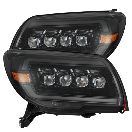 AlphaRex 03-09 Toyota 4Runner NOVA-Series LED Projector Headlights Alpha-Black