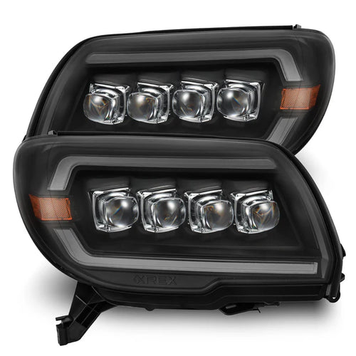 AlphaRex 03-09 Toyota 4Runner NOVA-Series LED Projector Headlights Black