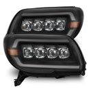 AlphaRex 03-09 Toyota 4Runner NOVA-Series LED Projector Headlights Black