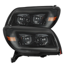 AlphaRex 03-09 Toyota 4Runner PRO-Series Halogen Projector Headlights Alpha-Black