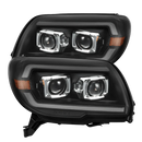 AlphaRex 03-09 Toyota 4Runner LUXX-Series LED Projector Headlights Black