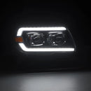 AlphaRex 03-09 Toyota 4Runner LUXX-Series LED Projector Headlights Black