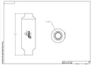 Aeromotive Replacement Pro-Series 10 Micron Fabric Element (for 12310 Filter Assembly)