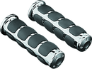 Kuryakyn ISO Universal Grips 1inch Bars Chrome