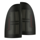 AlphaRex 05-15 Toyota Tacoma NOVA-Series Prismatic LED Tail Lights Alpha-Black