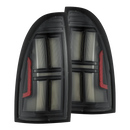 AlphaRex 05-15 Toyota Tacoma NOVA-Series Prismatic LED Tail Lights Black