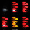 AlphaRex 07-13 GMC Sierra LUXX-Series LED Tail Lights Black