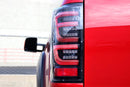 AlphaRex 07-13 Toyota Tundra LUXX-Series LED Tail Lights Black-Red