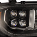 AlphaRex 07-13 Toyota Tundra/08-17 Toyota Sequoia MK II NOVA-Series LED Projector Headlights Black (With Level Adjuster)