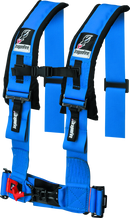 DragonFire Racing Harness- H-Style- 4-Point- 3in Buckle- Blue