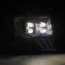 AlphaRex 09-14 Ford F150 MKII NOVA-Series LED Projector Headlights Alpha-Black