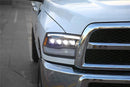 AlphaRex 09-18 Ram Truck NOVA-Series LED Projector Headlights Jet Black
