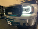 AlphaRex 07-13 GMC Sierra PRO-Series Halogen Projector Headlights Jet Black