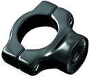 Kuryakyn Side Mount License Plate Holder Clamp 86-17 Softails Gloss Black