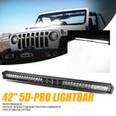 5D-PRO Series 12 Inch/22 Inch/32 Inch/42 Inch/52 Inch Spot LED Light Bar with 5D Projectors