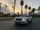 AlphaRex 10-12 Ford Mustang LUXX-Series LED Projector Headlights Alpha-Black
