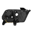 AlphaRex 10-12 Ford Mustang LUXX-Series LED Projector Headlights Alpha-Black