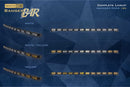 Single-Row BangerBar: (12 Pod / 47") (NCS Power - White/Yellow)