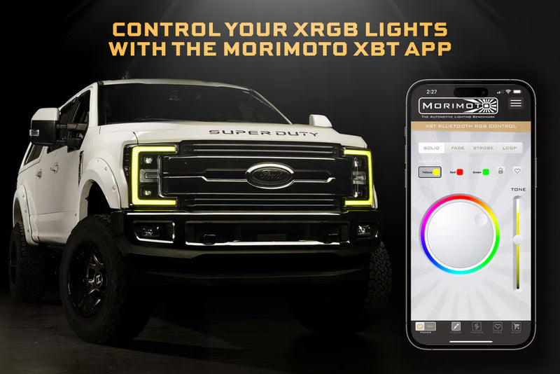 Morimoto Ford Super Duty (17-19) XRGB LED Headlights