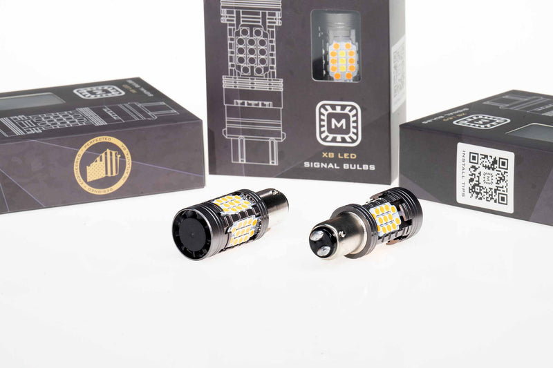 Morimoto XB LED Turn Signal Bulbs (Resistor-Free): 7440/7443