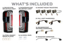 XB LED Tail Lights: 2023+ Ford Super Duty (Smoked Lens / Set)
