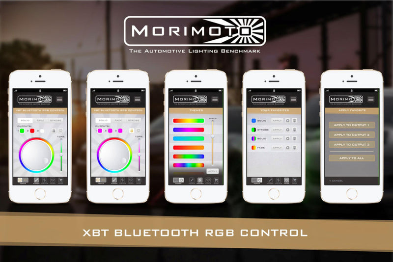 Morimoto Rock Light Kit: Color Changing RBG (8 PC)