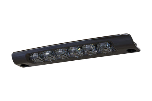 Photo of a Morimoto X3B LED Third Brake Light with six clear lights on a white background