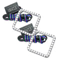 2005-2007 Ford F-250/F-350 Super Duty LED Fog Light Halo Kit - ColorSHIFT Halos