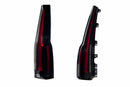 Side view of the Morimoto XB Tail Lights for the Suburban and Tahoe against a white background.