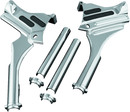 Kuryakyn Deluxe Neck Covers 95-07 Touring Models Chrome