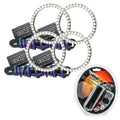 2003-2018 Ariel Atom LED Dual Surface Mount Headlight Halo Kit - ColorSHIFT Halos with RF Controller.