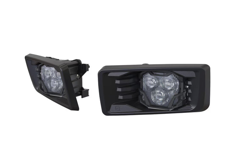 Morimoto 4Banger LED Fog Lights: Chevrolet Silverado 1500 (07-15) 2.0 NCS LED Pods (SAE Wide / White)
