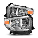 AlphaRex 14-21 Toyota Tundra MK II NOVA-Series LED Projector Headlights Chrome