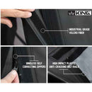 King 4WD Premium Replacement Soft Top, Black Diamond With Tinted Windows - Jeep Wrangler JK 2 Door 2010-2018