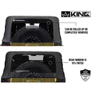 King 4WD Premium Replacement Soft Top, Black Diamond With Tinted Windows - Jeep Wrangler Unlimited JK 4 Door 2010-2018