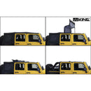 King 4WD Premium Replacement Soft Top, Black Diamond With Tinted Windows - Jeep Wrangler Unlimited JK 4 Door 2010-2018